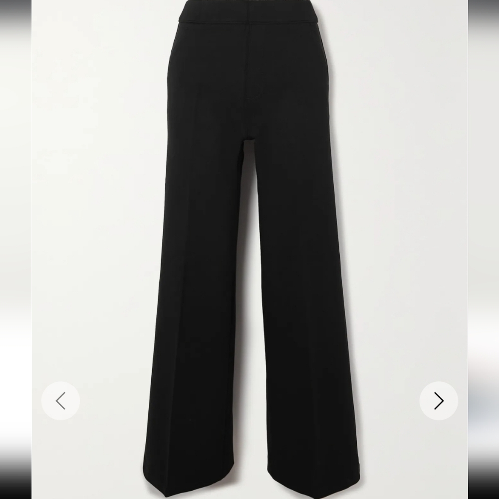 SPANX Black Wide Leg Pants